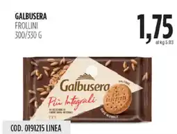 Carico Cash & Carry Galbusera frollini offerta