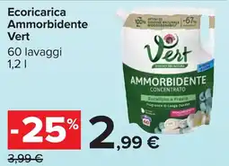 Carrefour Ecoricarica Ammorbidente Vert offerta