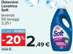 Carrefour Detersivo Lavatrice Soft offerta