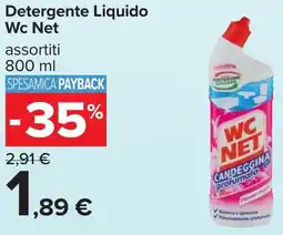 Carrefour Detergente Liquido Wc Net offerta
