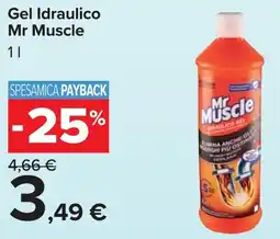 Carrefour Gel Idraulico Mr Muscle offerta