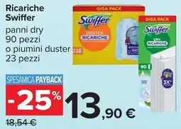 Carrefour Ricariche Swiffer offerta