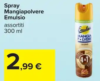 Carrefour Spray Mangiapolvere Emulsio offerta