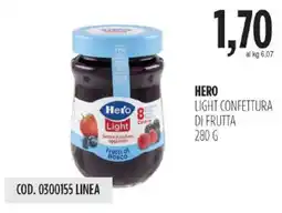 Carico Cash & Carry Hero light confettura di frutta offerta