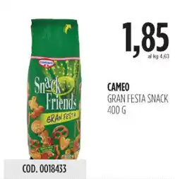 Carico Cash & Carry Cameo gran festa snack offerta
