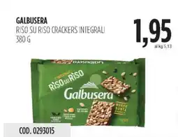 Carico Cash & Carry Galbusera riso su riso crackers integrali offerta