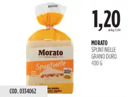 Carico Cash & Carry Morato spuntinelle grano duro offerta