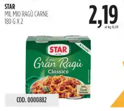 Carico Cash & Carry Star mil mio ragù carne offerta