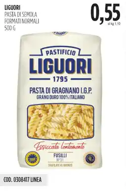 Carico Cash & Carry Liguori pasta di semola formati normali offerta
