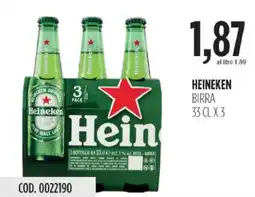 Carico Cash & Carry Heineken birra offerta