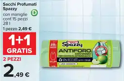 Carrefour Sacchi Profumati Spazzy offerta