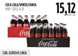 Carico Cash & Carry Coca cola/sprite/fanta offerta