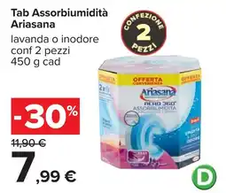 Carrefour Tab Assorbiumidità Ariasana offerta