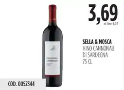 Carico Cash & Carry Sella & mosca vino cannonau di sardegna offerta