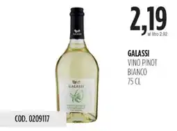 Carico Cash & Carry Galassi vino pinot bianco offerta