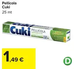 Carrefour Pellicola Cuki offerta