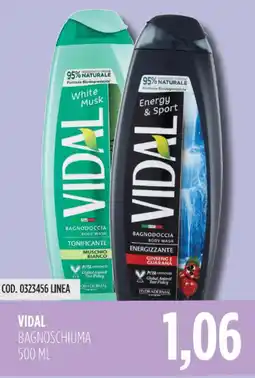 Carico Cash & Carry Vidal bagnoschiuma offerta