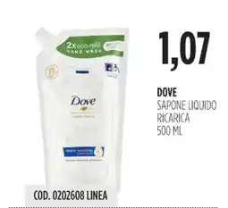 Carico Cash & Carry Dove sapone liquido ricarica offerta