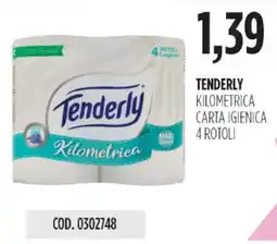 Carico Cash & Carry Tenderly kilometrica carta igienica 4 rotoli offerta