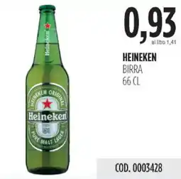 Carico Cash & Carry Heineken birra offerta