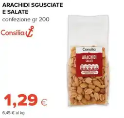 Tigre Consilia arachidi sgusciate e salate offerta