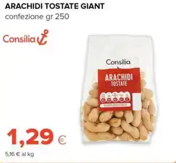 Tigre Consilia arachidi tostate giant offerta