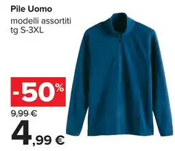 Carrefour Pile Uomo offerta