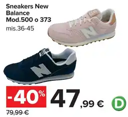 Carrefour Sneakers New Balance Mod.500 o 373 offerta