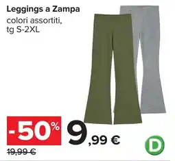 Carrefour Leggings a Zampa offerta