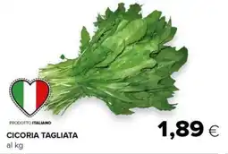 Tigre Cicoria tagliata offerta