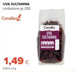 Tigre Consilia uva sultanina offerta