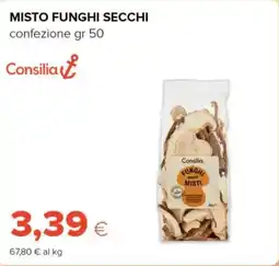 Tigre Misto funghi secchi offerta