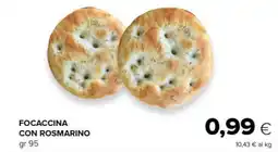 Tigre Focaccina con rosmarino offerta