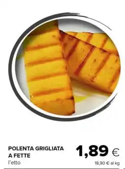 Tigre Polenta grigliata a fette offerta