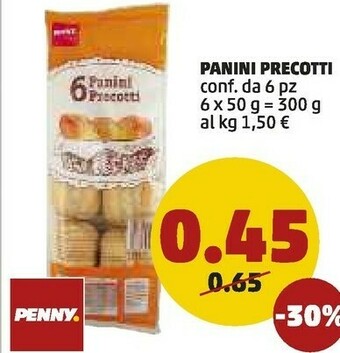 PENNY Penny panini precotti offerta