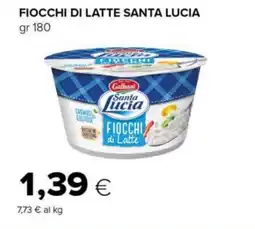 Tigre Galbani fiocchi di latte santa lucia offerta