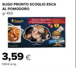 Tigre Sugo pronto scoglio esca al pomodoro offerta