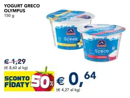 Esselunga Yogurt greco OLYMPUS offerta