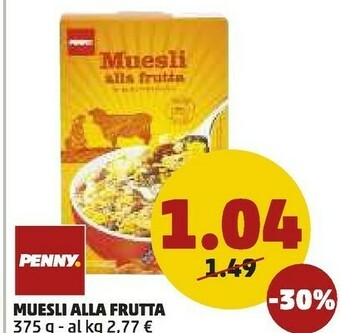 PENNY Penny muesli alla frutta offerta