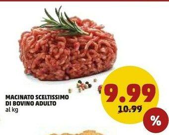 PENNY Macinato sceltissimo di bovino adulto offerta