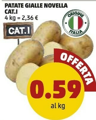 PENNY Patate offerta