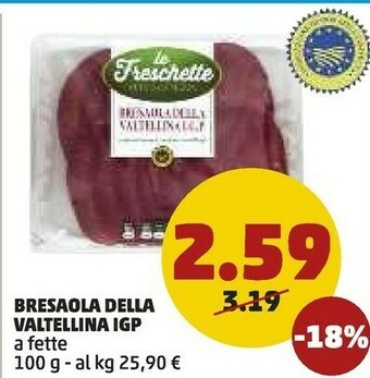 PENNY Bresaola della valtellina igp offerta