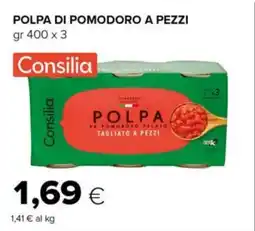 Tigre Consilia polpa di pomodoro a pezzi offerta