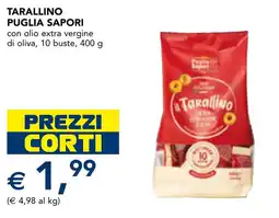 Esselunga Tarallino puglia sapori con olio extra vergine di oliva offerta