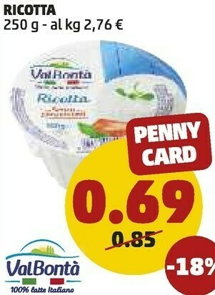 PENNY Stracchino offerta