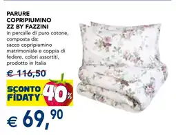 Esselunga Parure copripiumino zz by fazzini offerta