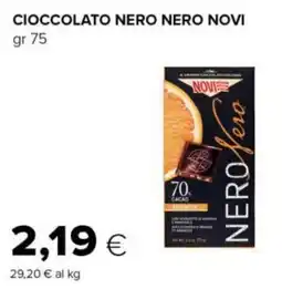 Tigre Cioccolato nero nero NOVI offerta