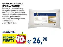 Esselunga Guanciale memo rame argento offerta