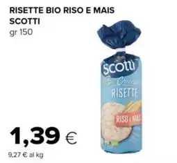 Tigre Risette bio riso e mais SCOTTI offerta