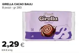 Tigre Girella cacao BAULI offerta